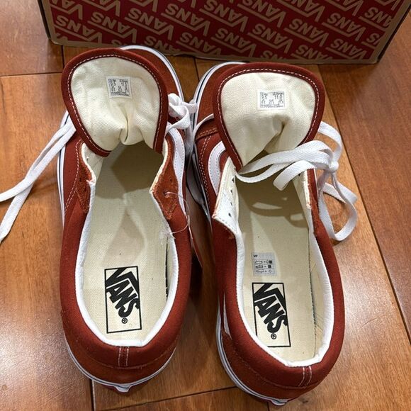 NWT VANS Old Skool Suede Burnt Brick size 9.5 - Picture 6 of 8